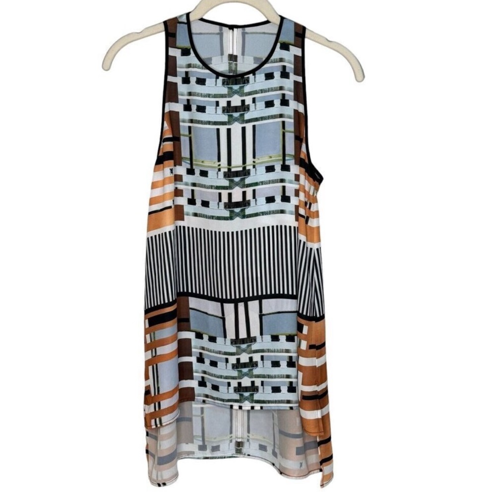 Clover Canyon Sleeveless Hi-Low Tunic Tank Top XS NWT